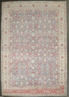 Zabihi Collection Antique Persian Tabriz Room Rug