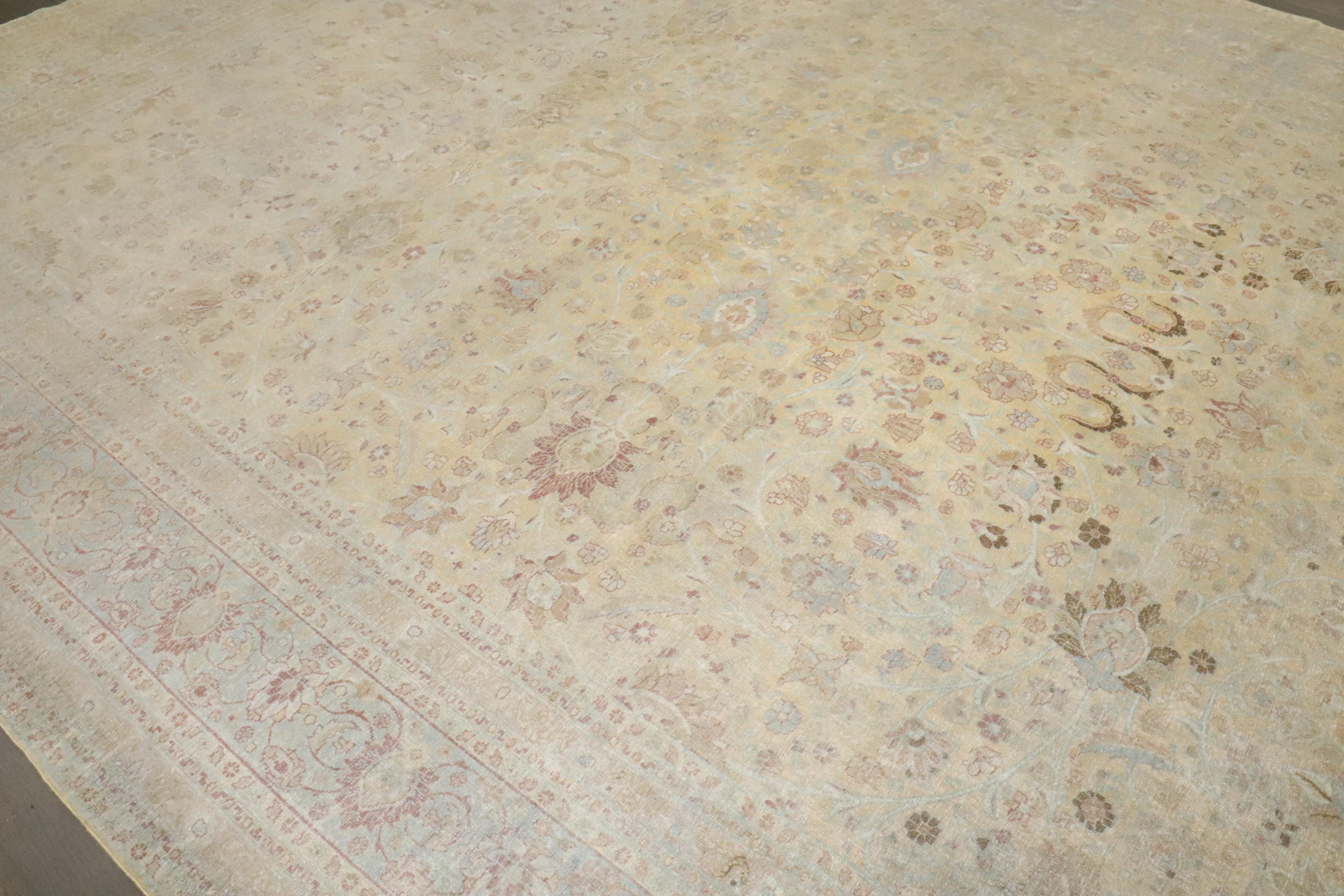 Tappeto Tabriz antico persiano della collezione Zabihi in vendita 5