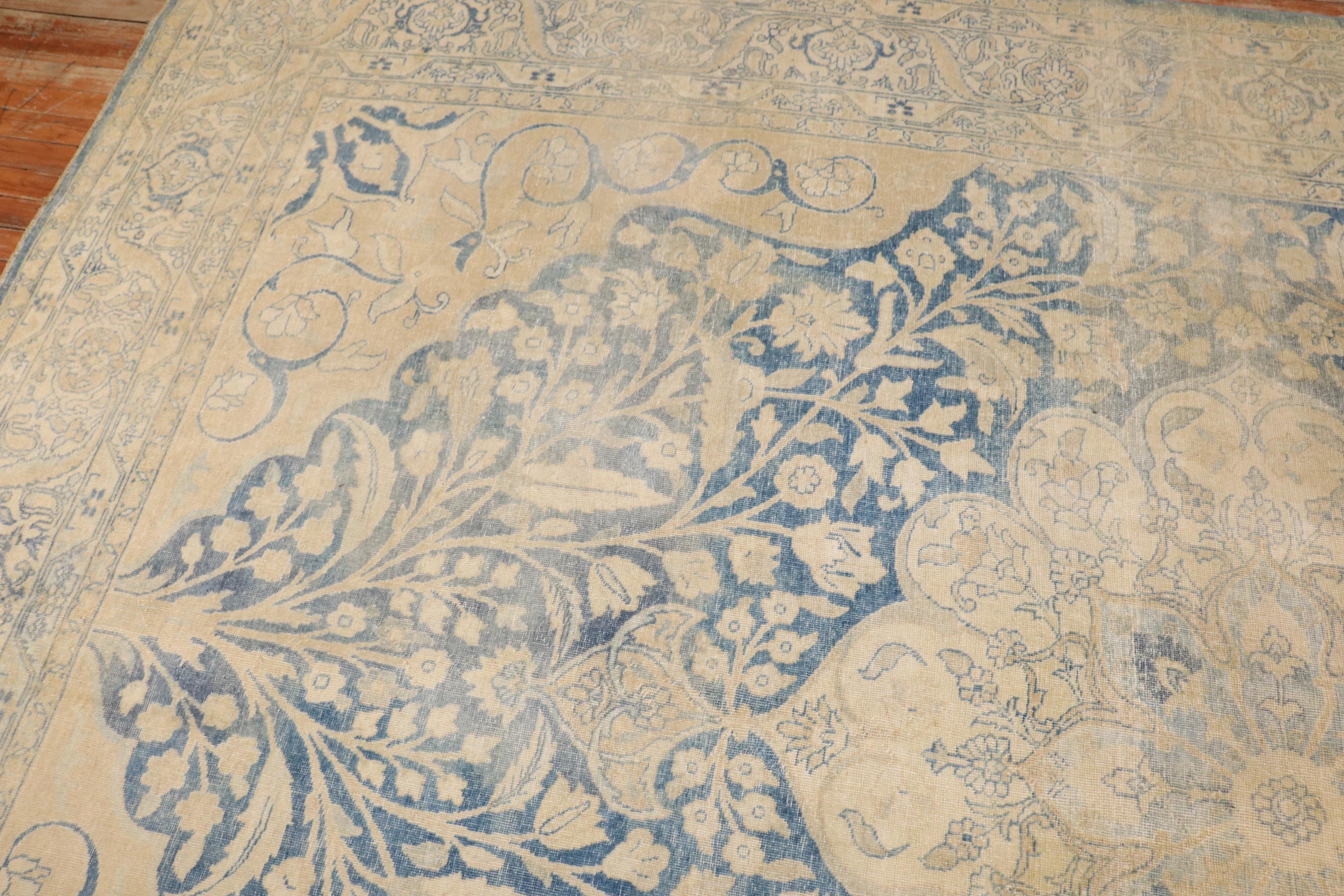 Persiano Tappeto Tabriz antico persiano della collezione Zabihi in vendita