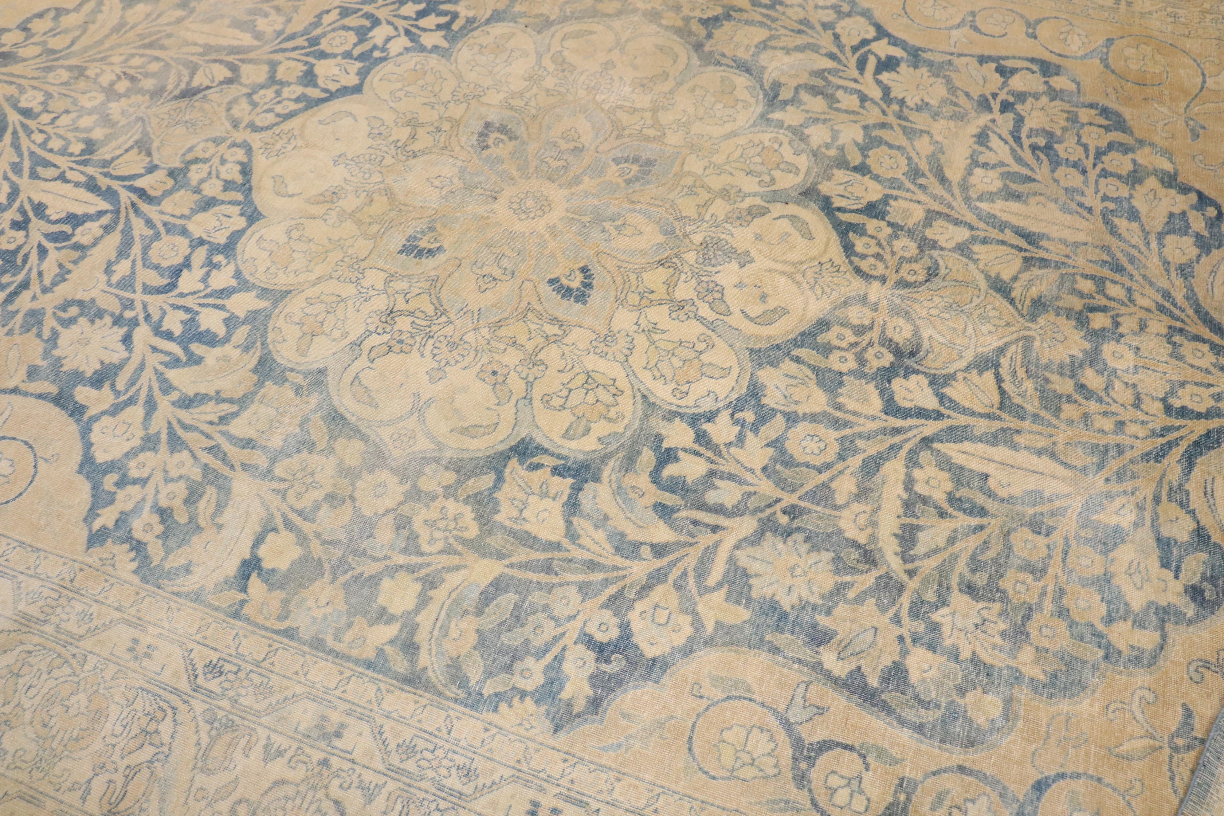Tessuto a mano Tappeto Tabriz antico persiano della collezione Zabihi in vendita