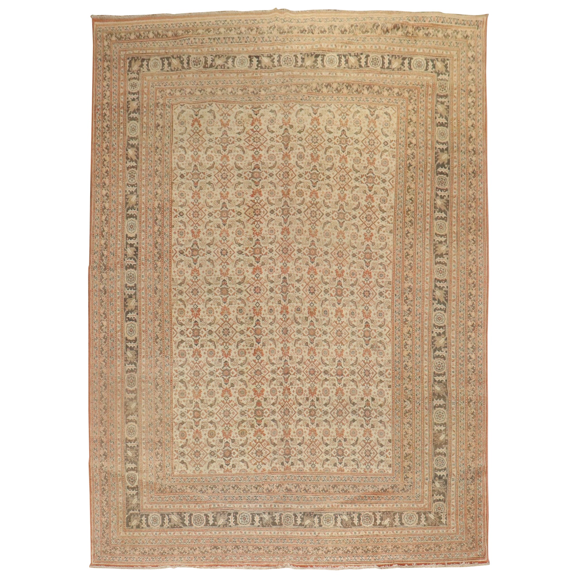 Tappeto Tabriz antico persiano della collezione Zabihi