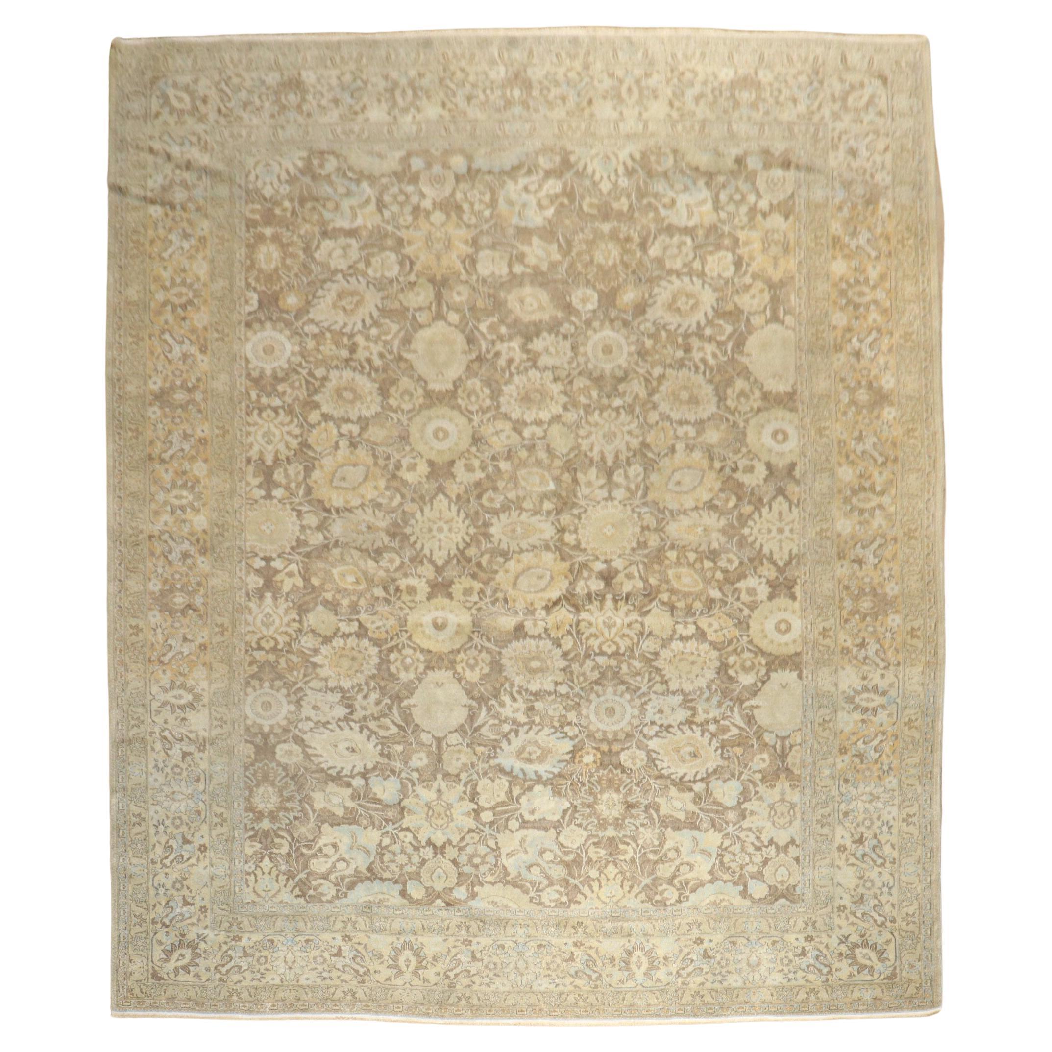 Antiker persischer Täbris-Teppich aus der Zabihi-Kollektion