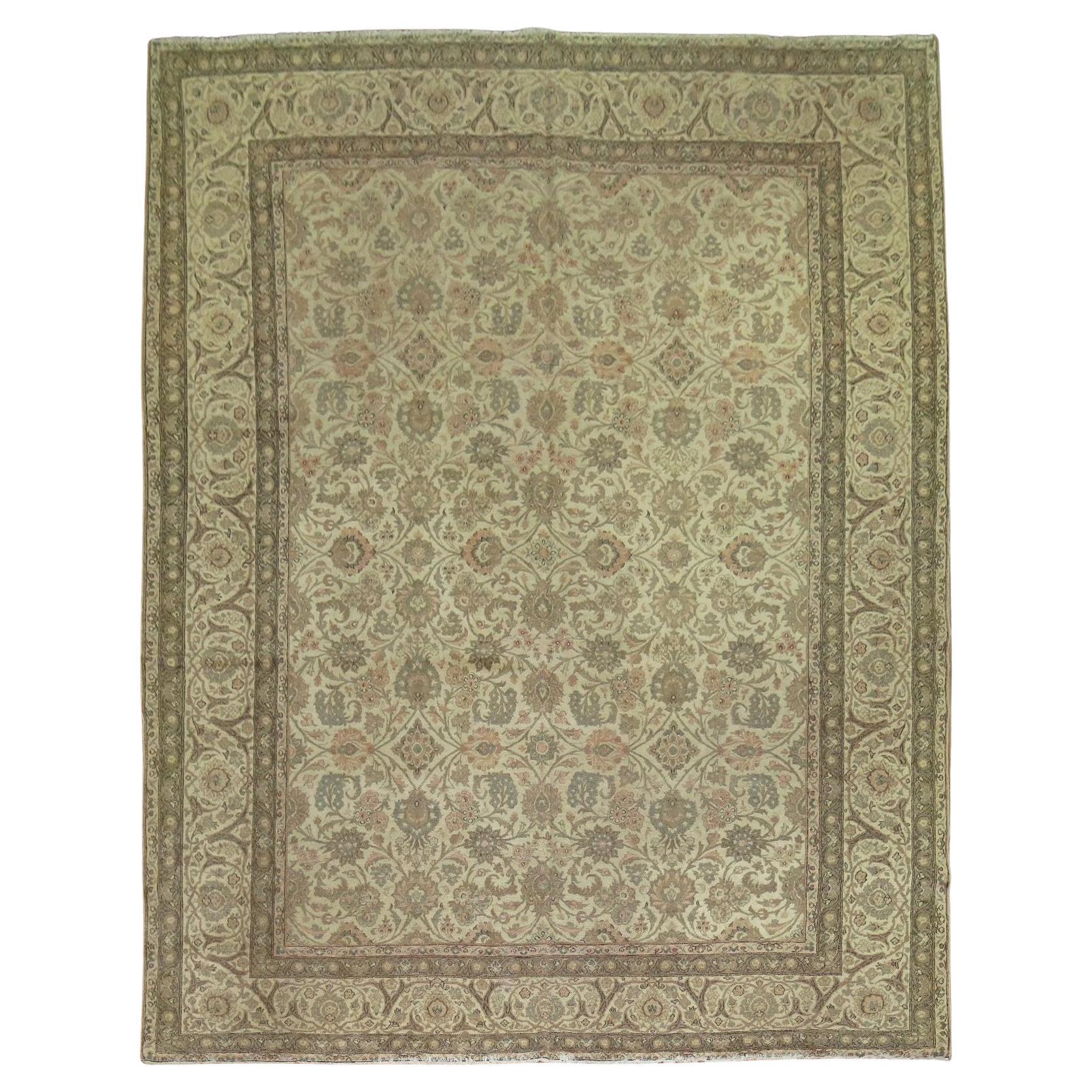 Antiker persischer Täbris-Teppich aus der Zabihi-Kollektion