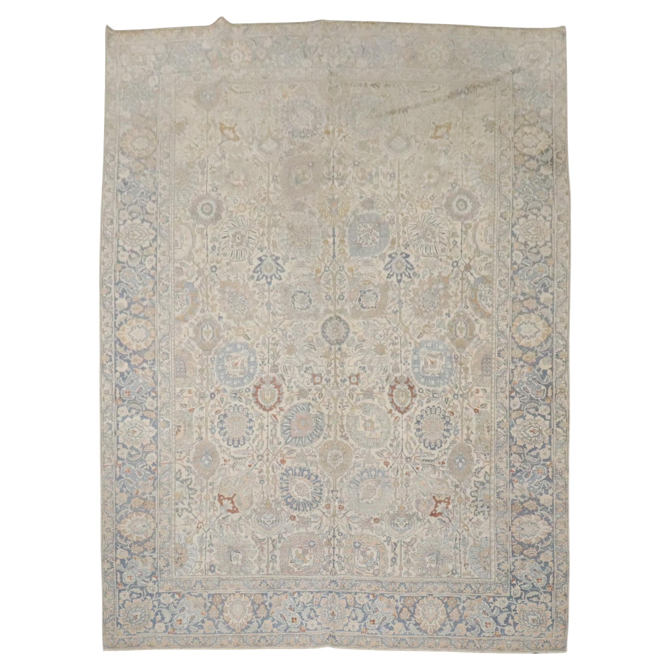 Zabihi Collection Antique Persian Tabriz Rug