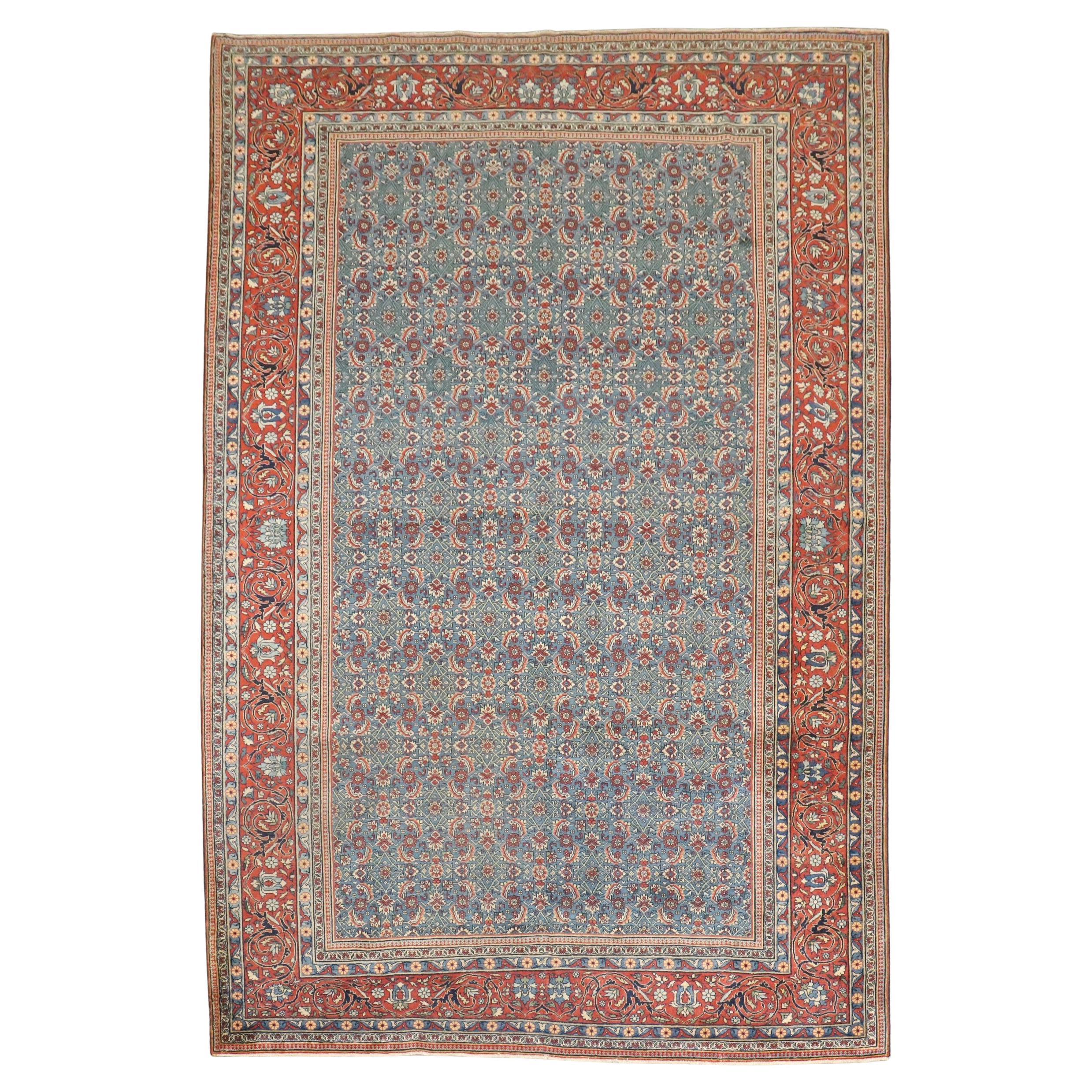 Antiker persischer Teheran-Teppich der Zabihi-Kollektion