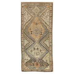 Zabihi Collection Antique Persian Tribal Persian Throw Rug