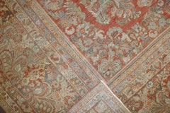 Zabihi Collection Antique Sarouk Rare Square Rug