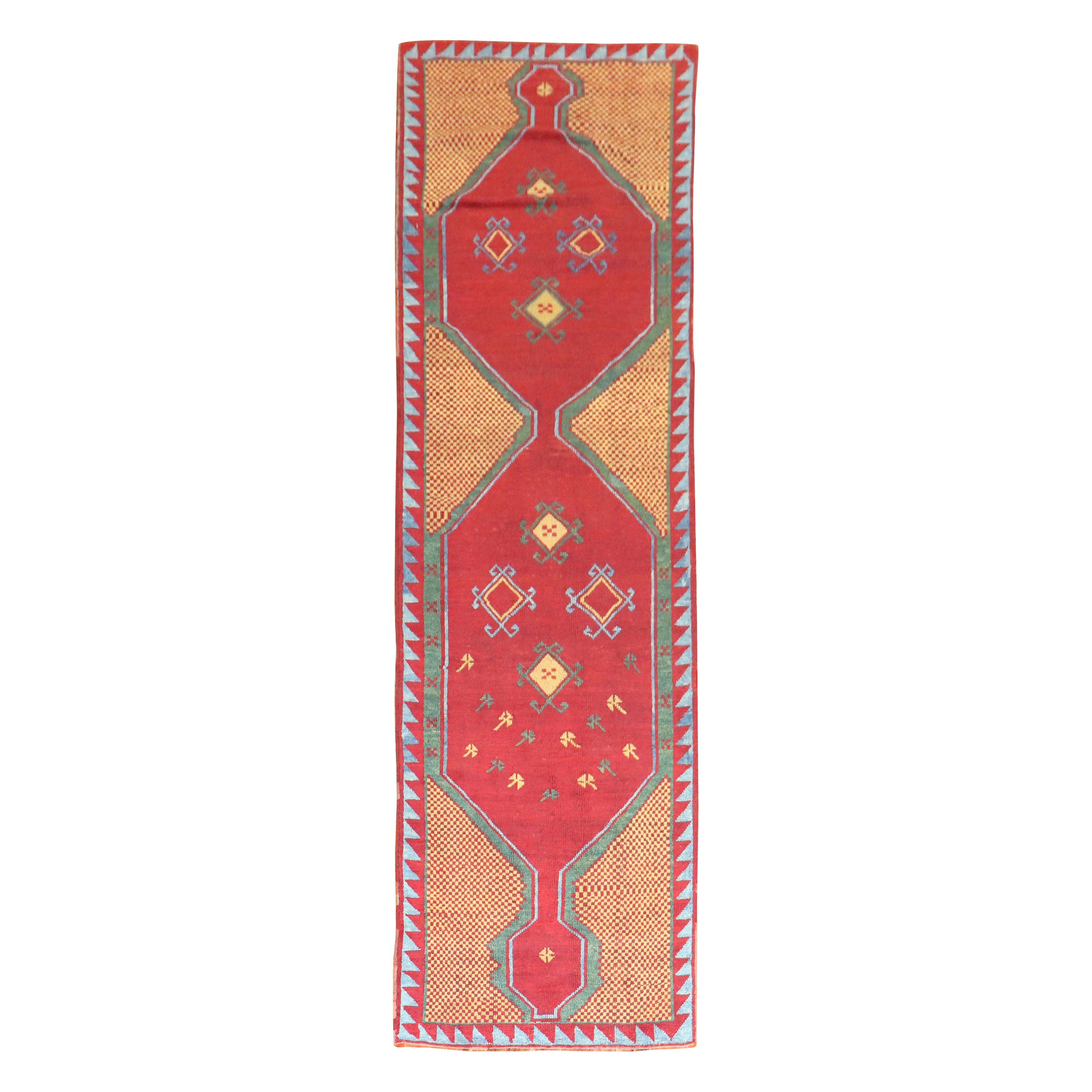Zabihi Collection Antique Turkish Anatolian Runner