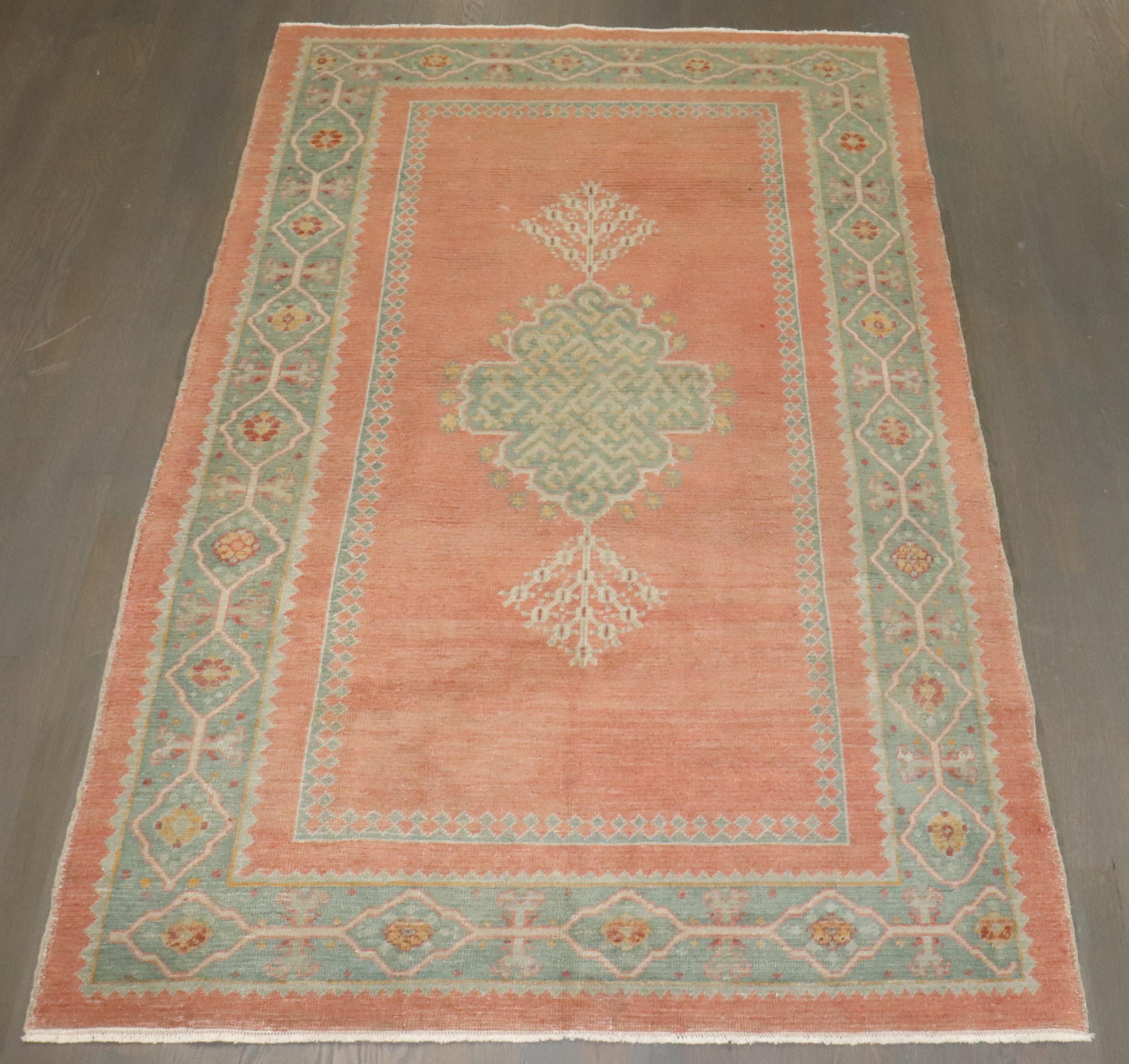 Tabriz Tappeto Zabihi Collection'S Antico Turco Borlou Corallo in vendita