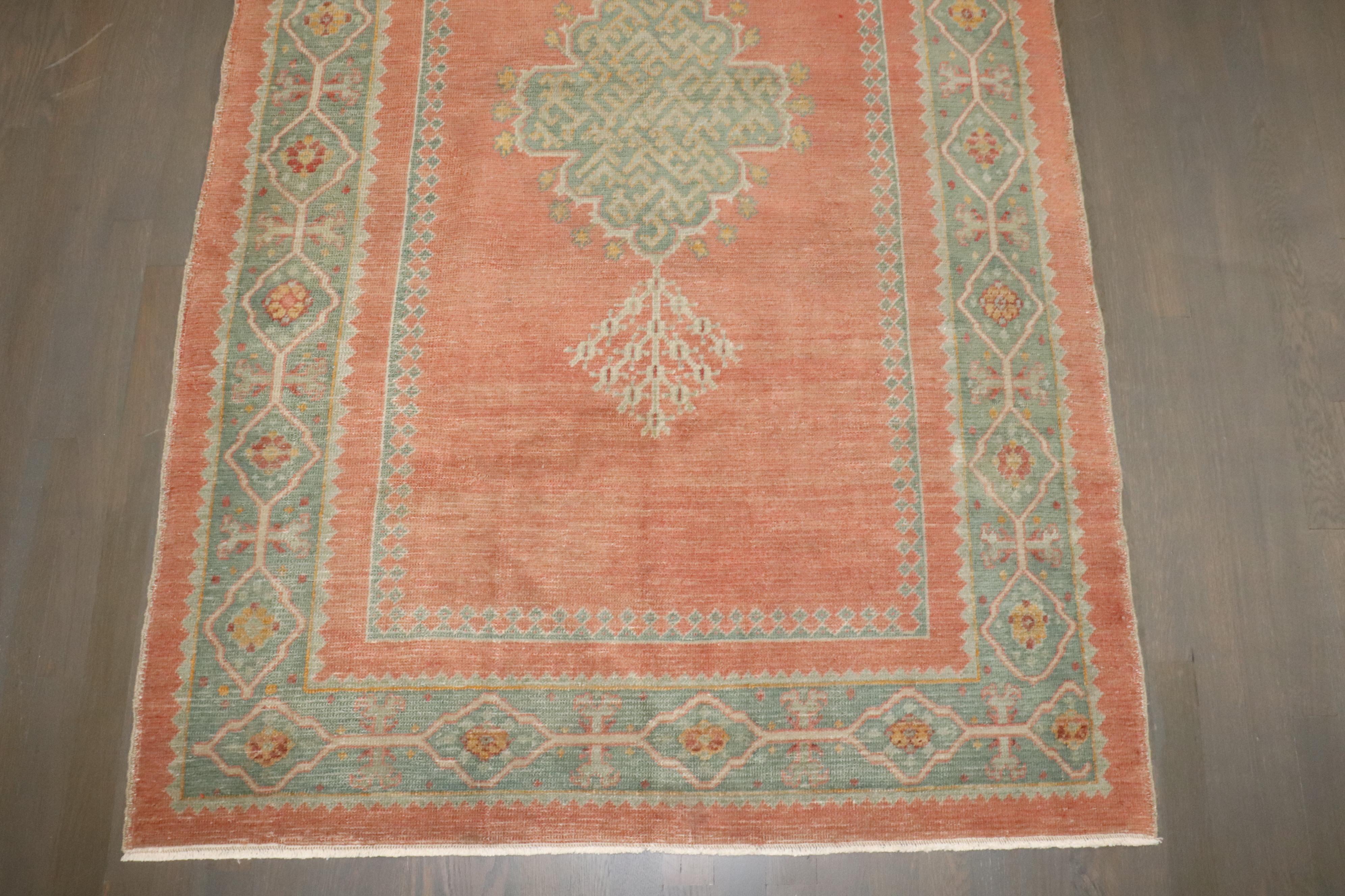 Tappeto Zabihi Collection'S Antico Turco Borlou Corallo in vendita 3