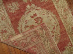 Zabihi Collection Antique Turkish Floral Runner