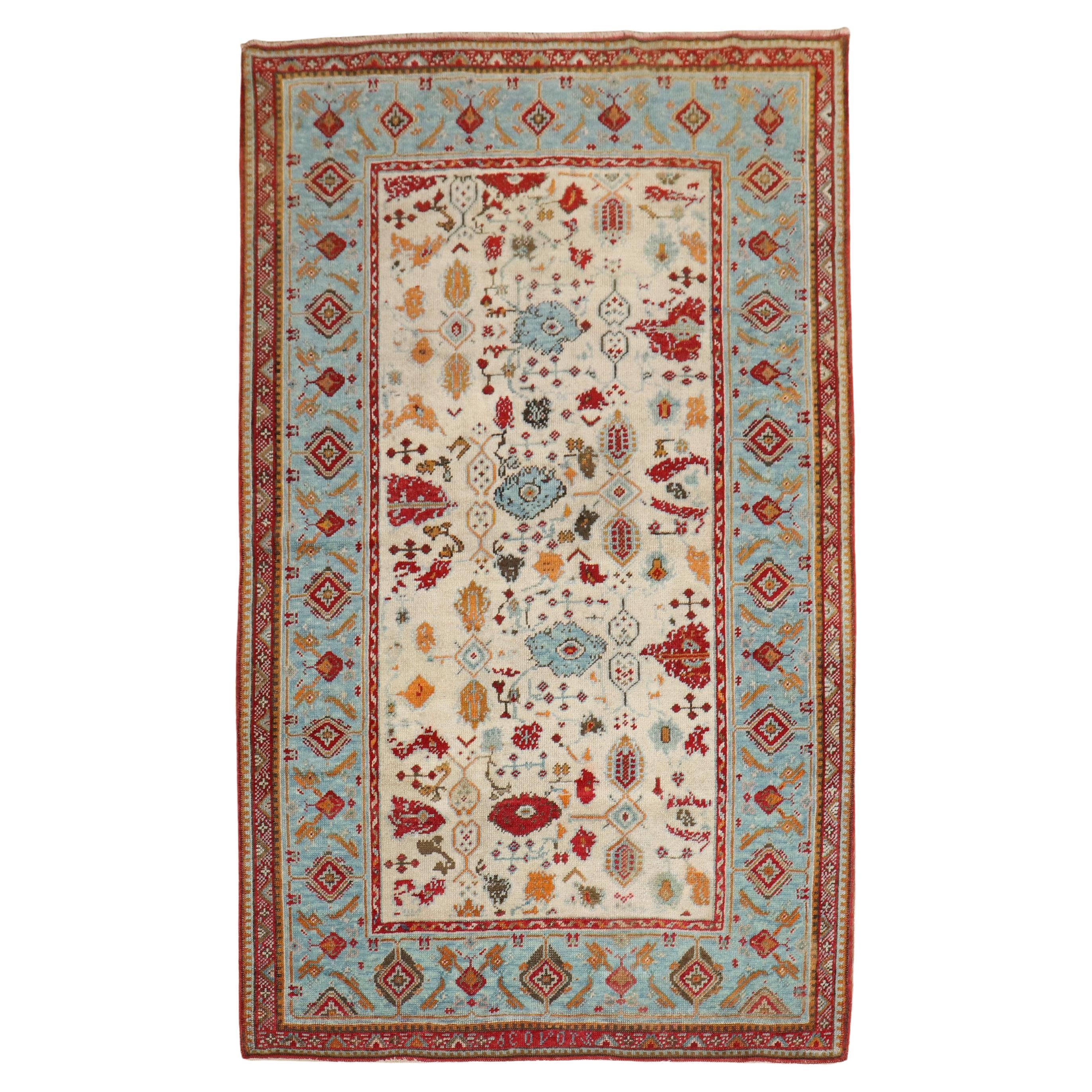 Zabihi Collection Antique Turkish Ghiordes Rug