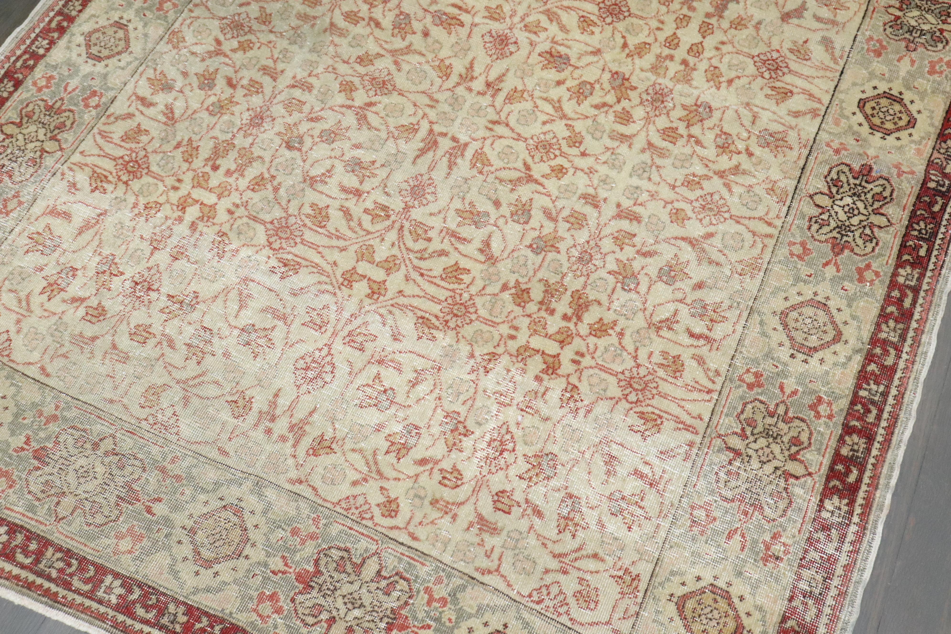 Zabihi Collection Antique Turkish Herekeh Rug For Sale 1