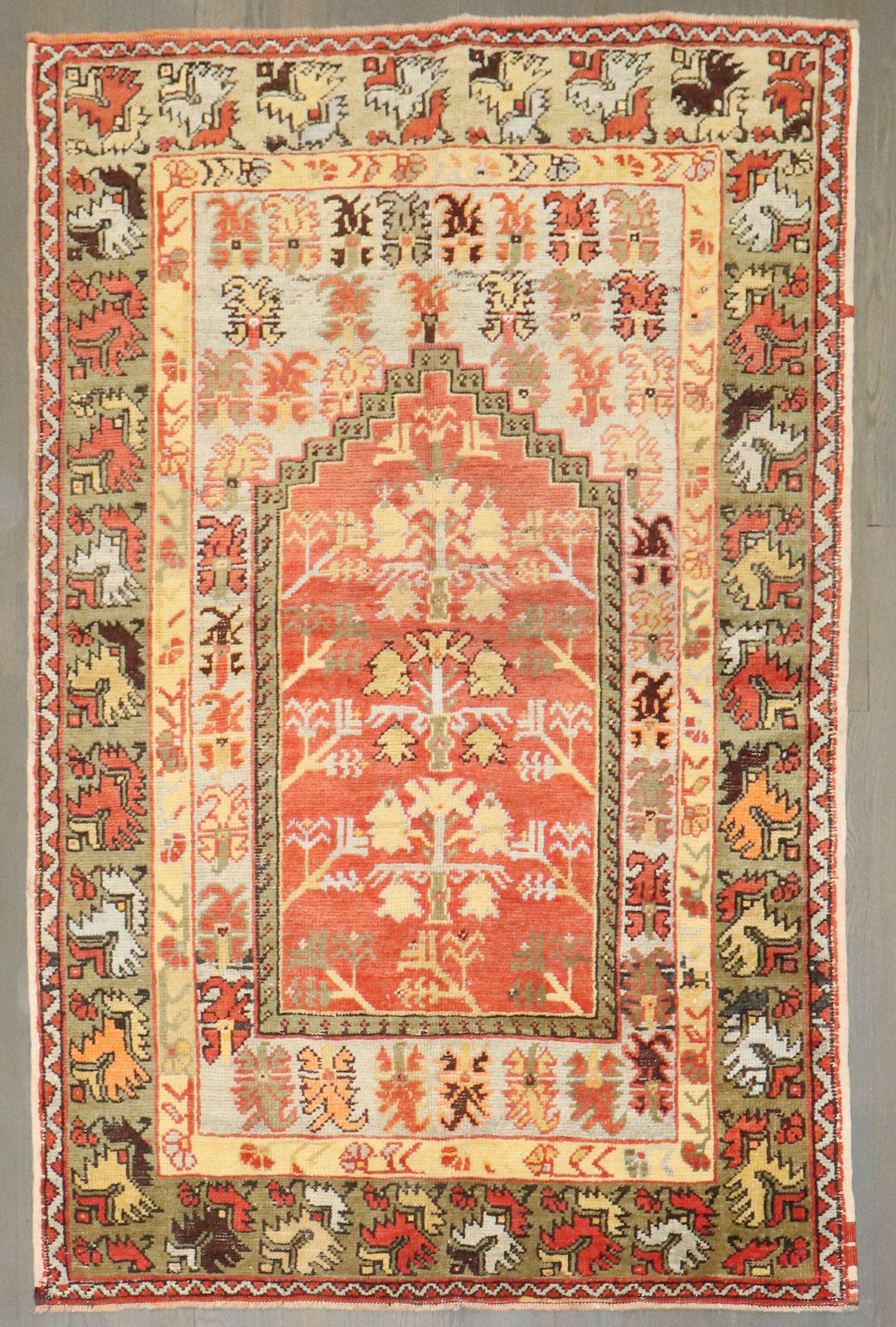 Tappeto decorativo turco Melas dei primi del Novecento

Dettagli
rug no.	30352
dimensione	3' 6