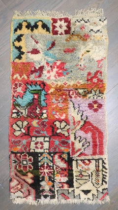 Zabihi Collection Antique Turkish Mini Sampler Rug