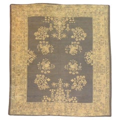 Antiker türkischer Oushak-Teppich aus der Zabihi-Kollektion