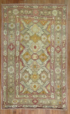 Zabihi Collection Antique Turkish Sivas Accent Size Rug
