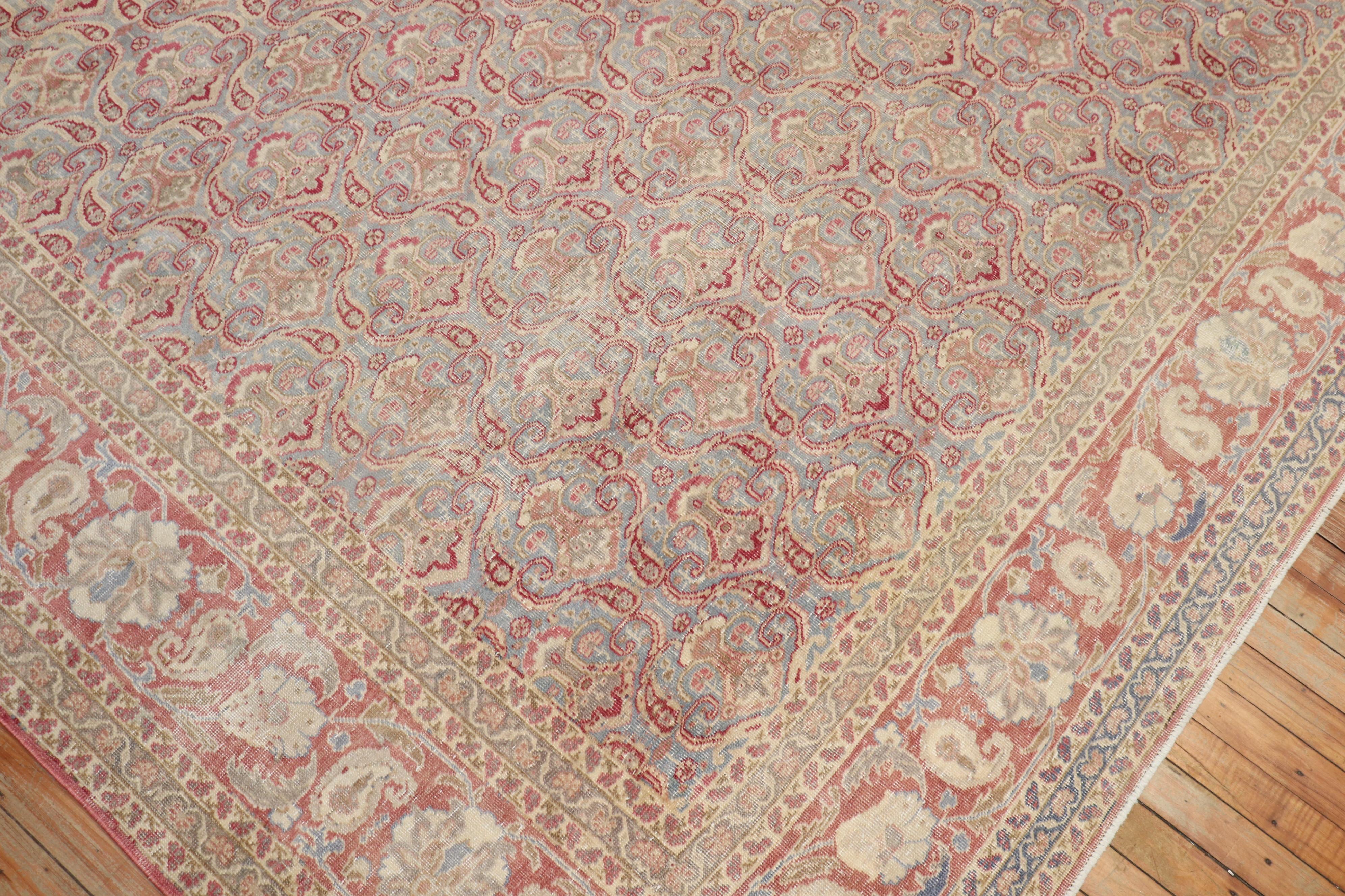 Turc Zabihi Collection Antique Turkish Sivas Rug en vente