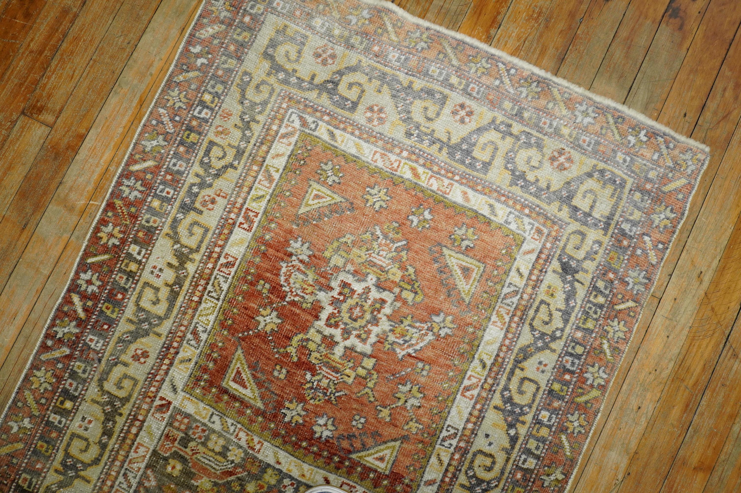 Zabihi Collection Antiker türkischer Sivas Läufer (Agra) im Angebot