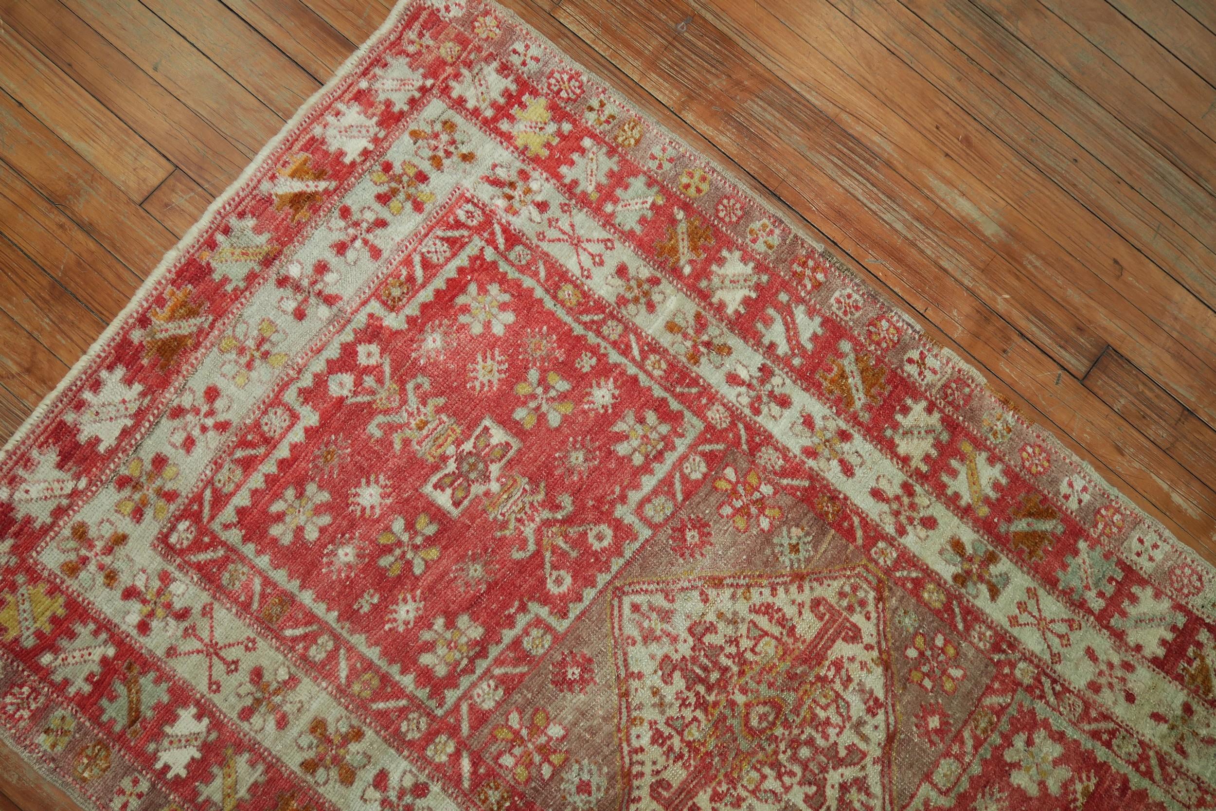 Turco Tappeto Zabihi Collection'S antico turco Sivas piccolo in vendita