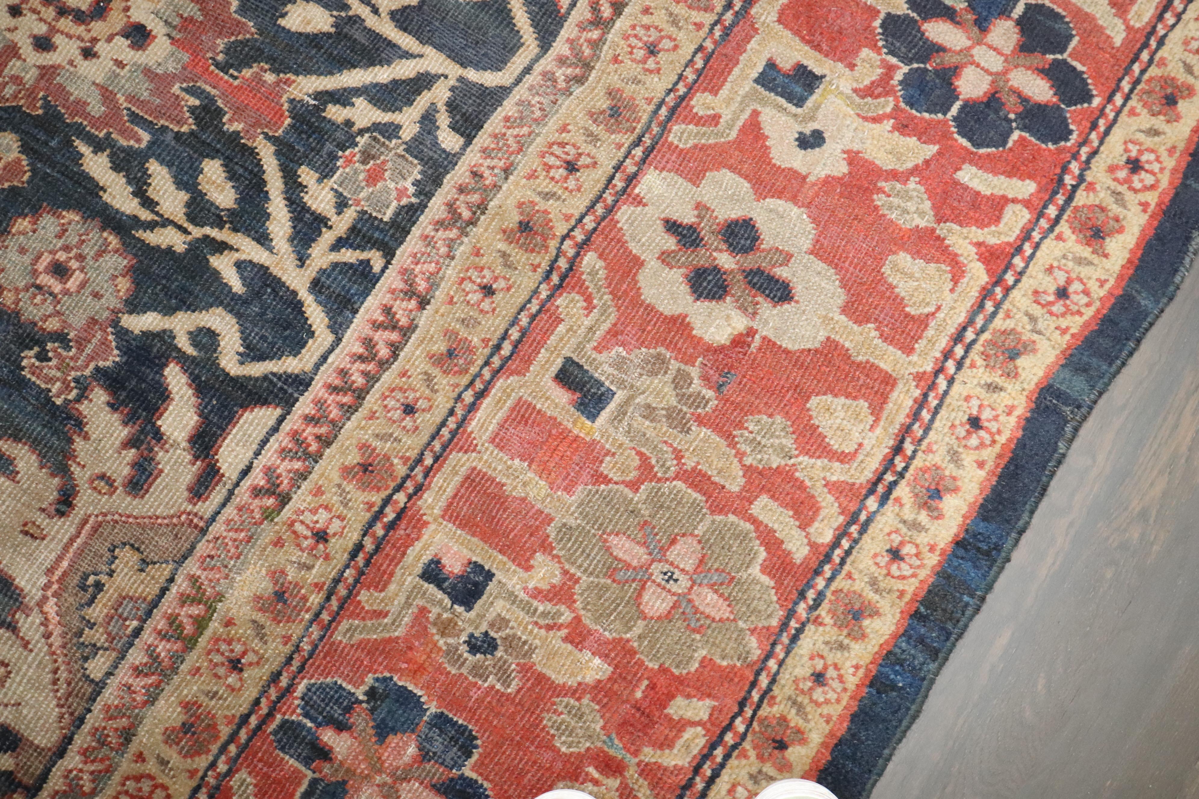 Zabihi Collection Antico Ziegler Mahal Tappeto persiano del XIX secolo in vendita 2