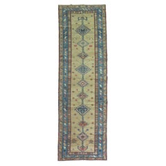 Zabihi Collection AntiqueTribal Persian Kurd Bidjar Runner
