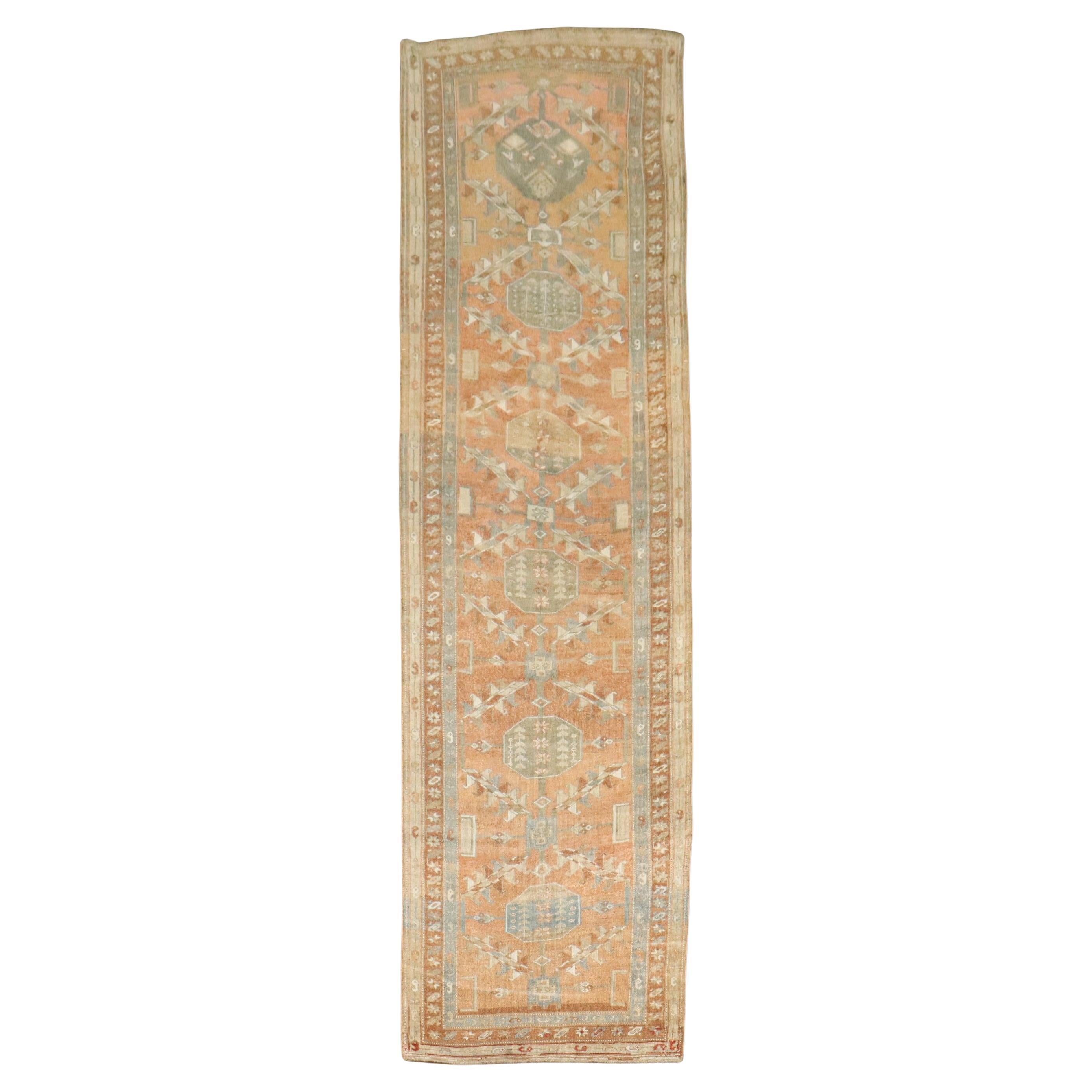 Zabihi Collection Apricot Northwest Persian Runner