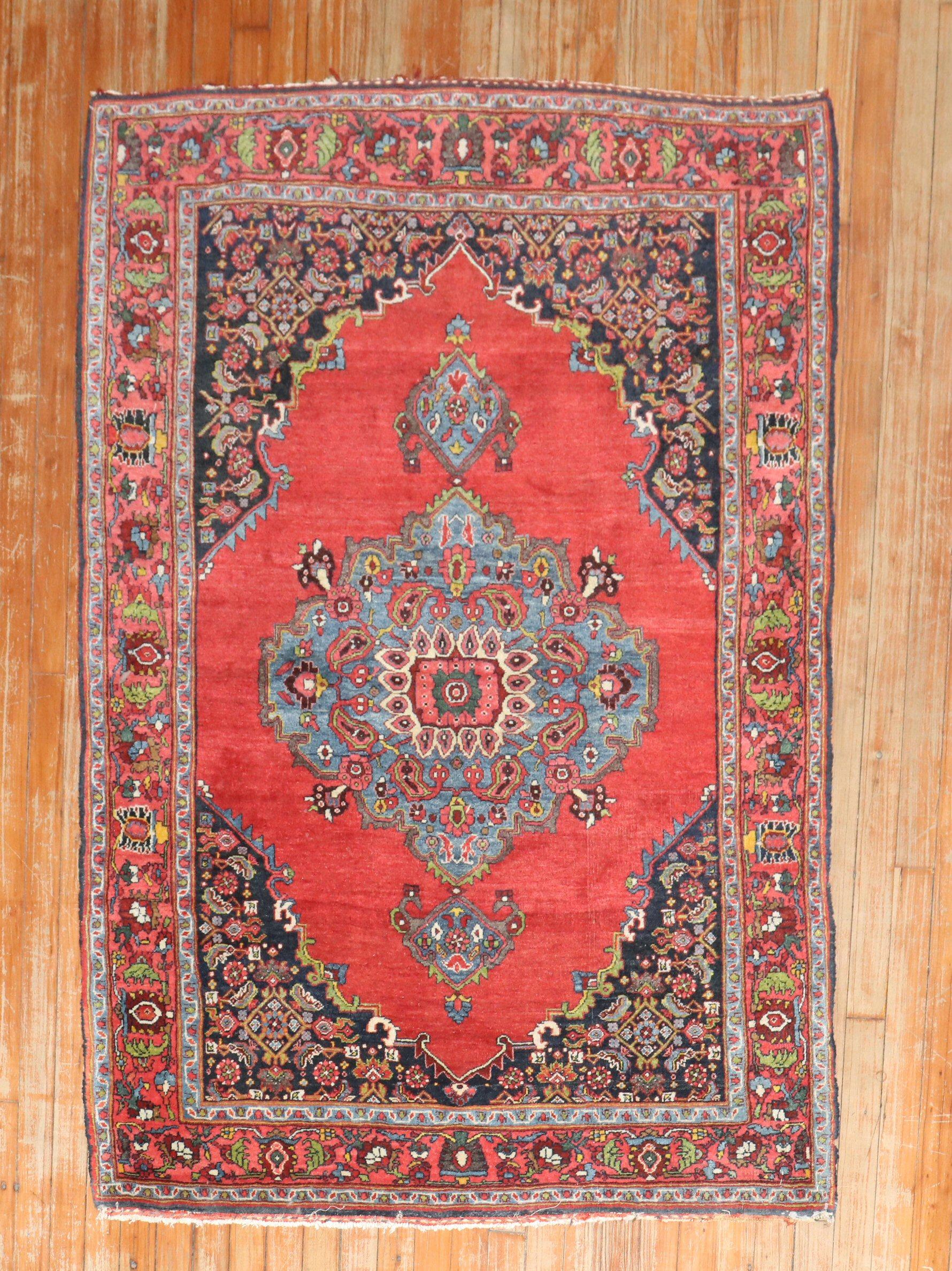 Tapis Bidjar persan ancien authentique de la collection Zabihi Bon état - En vente à New York, NY