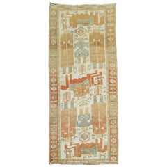Zabihi Collection Balouch Human Pictorial Figurative Gallery Size Runner