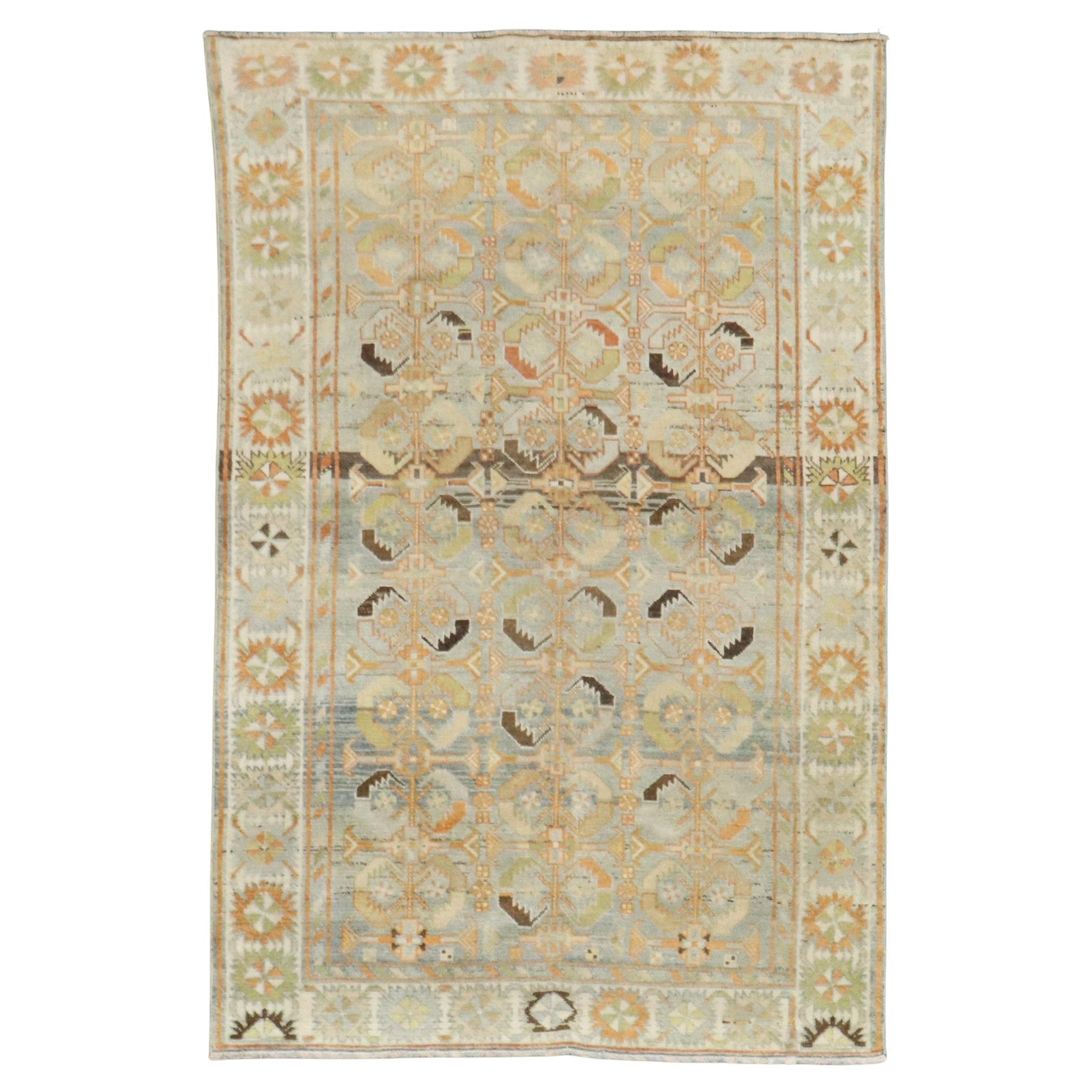 Zabihi Collection Beautiful Persian Malayer Scatter Rug