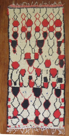 Zabihi Collection Beni Ourain Moroccan Wide Runner