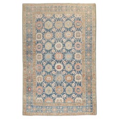 Blauer dekorativer antiker persischer Teppich der Zabihi-Kollektion