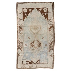 Zabihi Collection Blue Persian Malayer Accent Small Size Rug