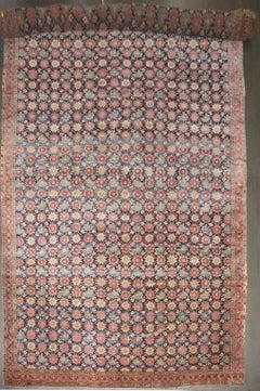 Zabihi Collection Breathtaking Mid 19th Century Northwest Persian Mini Khani Rug