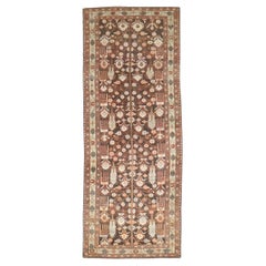 Zabihi Collection Brown Persian Kurd Bakhtiari Runner