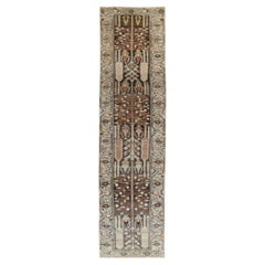 Zabihi Collection Brown Persian Kurd Bakhtiari Runner