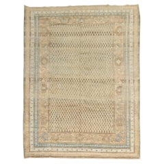Zabihi Collection Brauner Persischer Malayer Saraband-Teppich