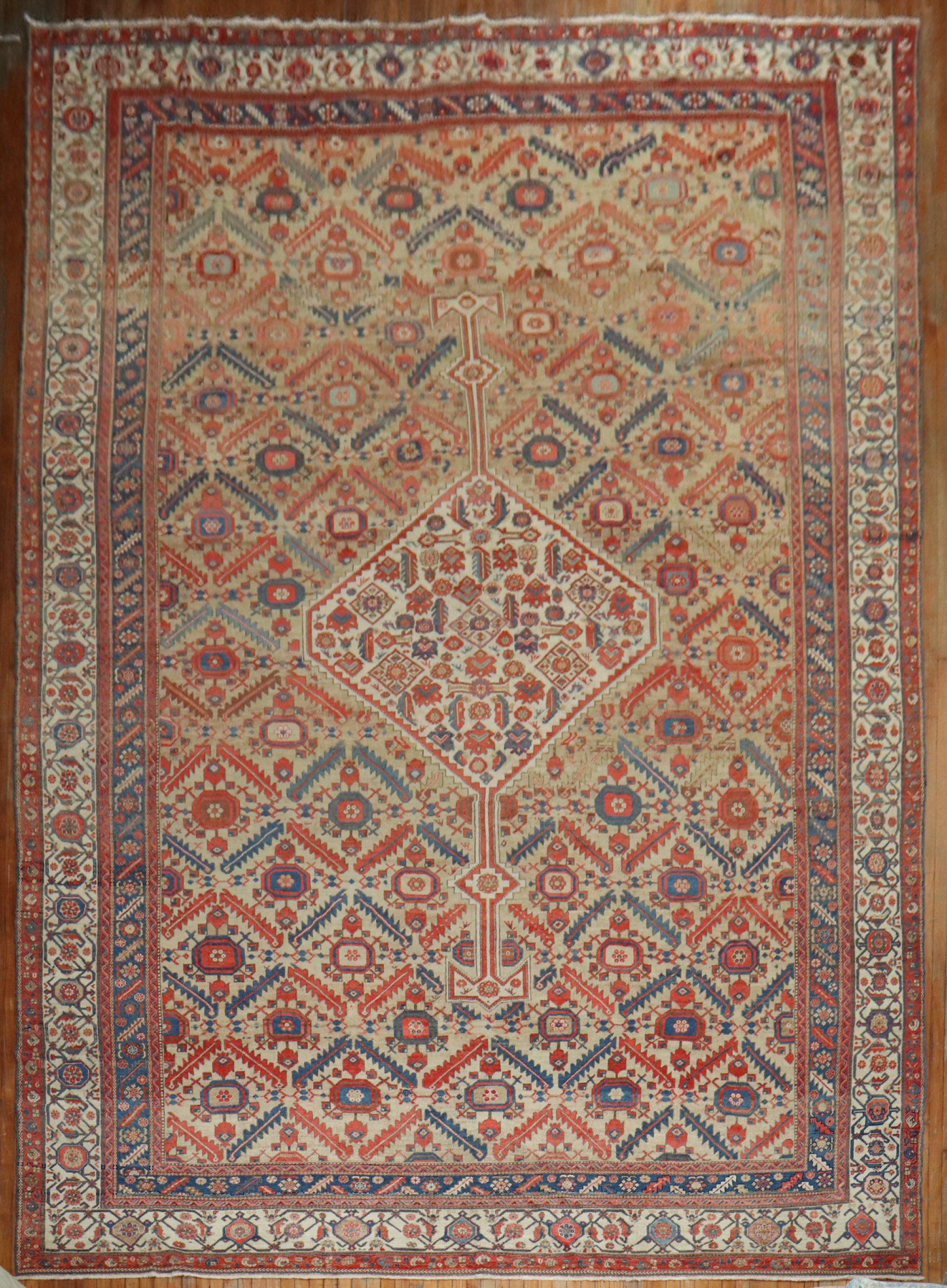 The Collective Camel Antique Persian Tribal Malayer Oversize Rug (tapis surdimensionné)