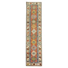 Zabihi Collection Caucasian Kazak Runner