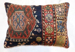 Zabihi Collection Caucasian Shirvan Rug Pillow