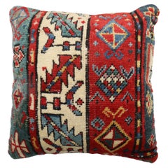 Zabihi Collection Caucasian Rug Pillow