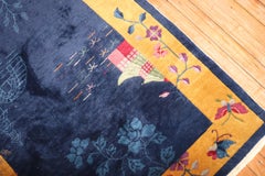 Zabihi Collection Chinese Art Deco Small Rug