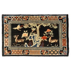 Zabihi Collection Chinese Batou Pictorial Rug