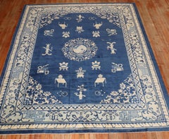 Zabihi Collection Chinese Peking Early 20th Century Room Rug