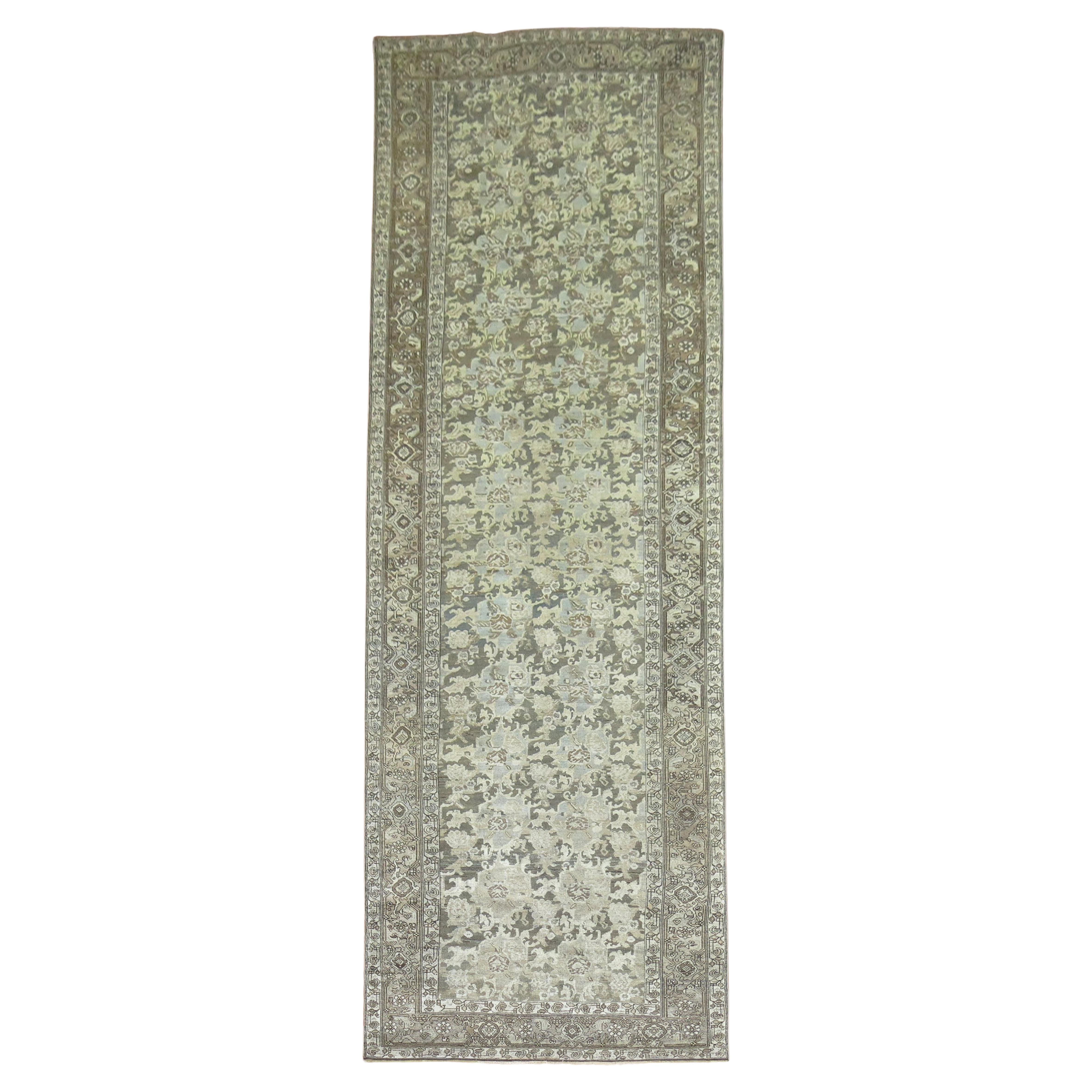 Zabihi Collection Corridor Persian Malayer Runner For Sale