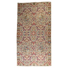 Zabihi Collection Dramatic Mid 19th Century English Needlepoint