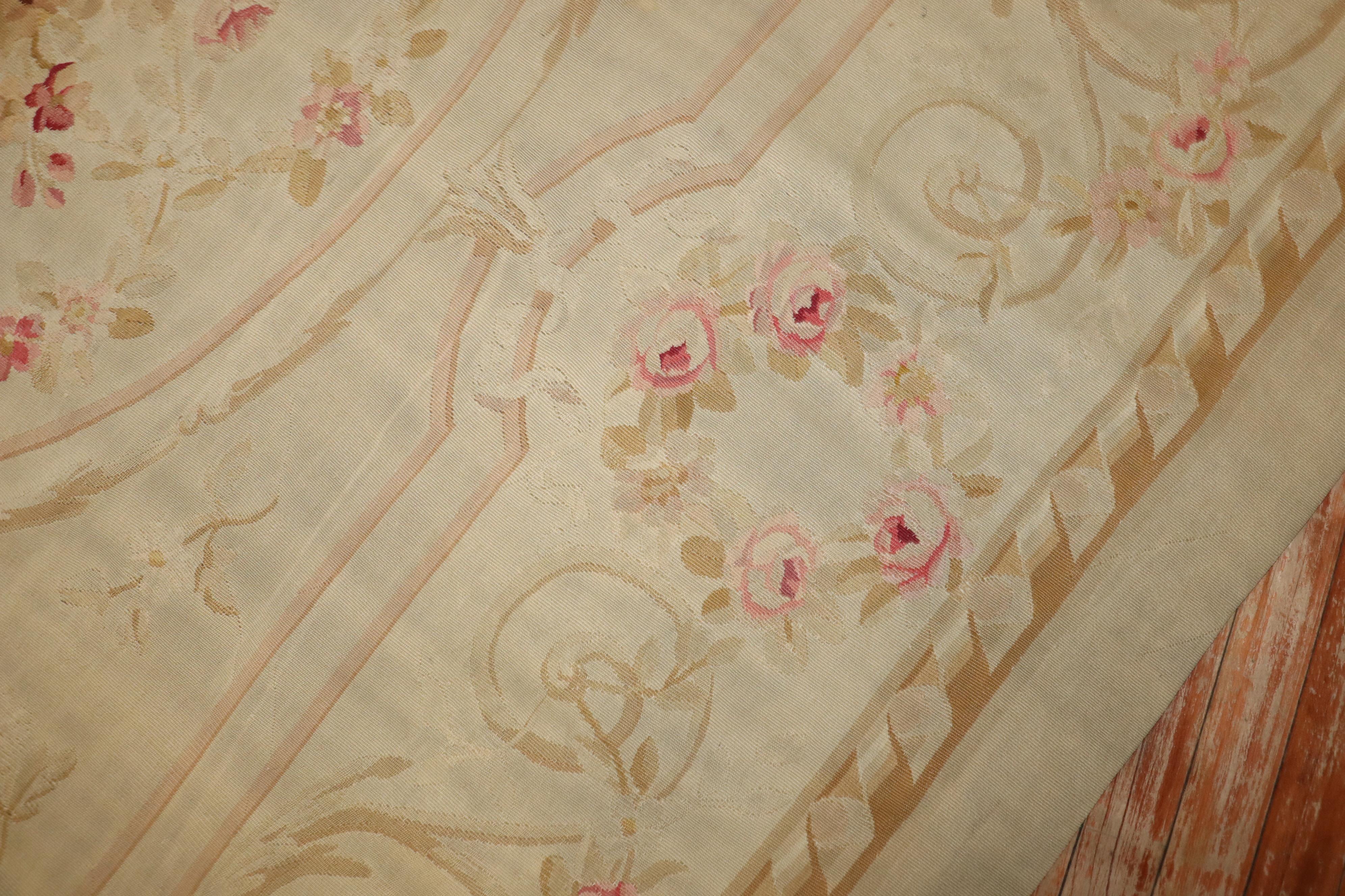 Zabihi Collection Early 19th Century Antique French Aubusson  For Sale 1