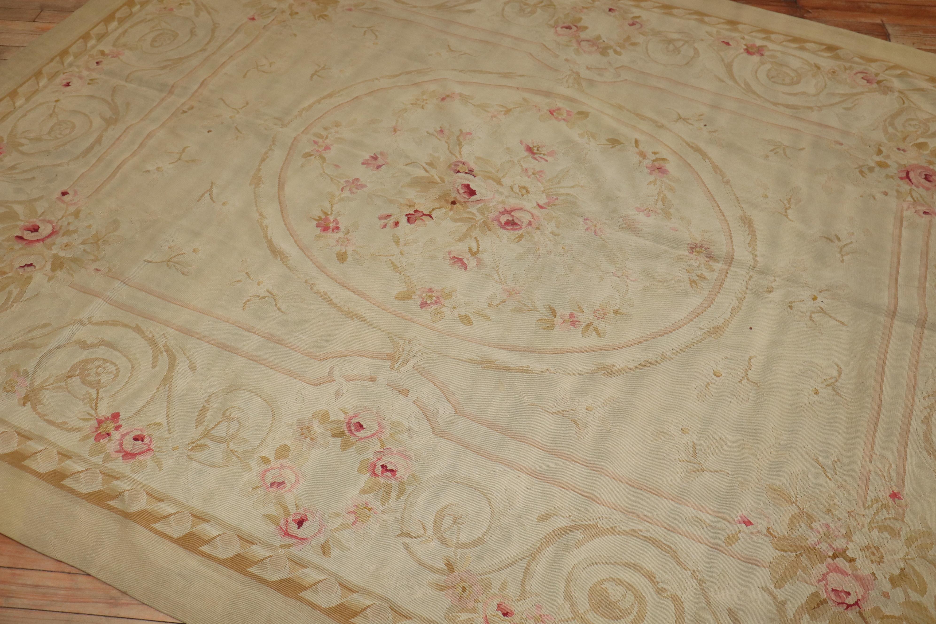 Zabihi Collection Early 19th Century Antique French Aubusson  For Sale 3