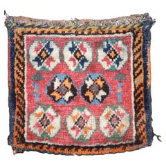 Zabihi Collection Early 20h Century Persian Kurd Bagface Rug