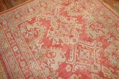 Zabihi Collection Early 20th Century Antique Turkish Oushak Rug